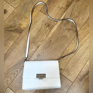LODIS White Crossbody Purse Bag